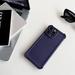 Designed for iPhone 13 Case Cover Hard Cover with Carbon Fiber Finish Military-Grade Drop Protection Compatible with Wireless Charging Ultra Light Cover for iPhone 13 - Darkpurple