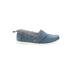 BOBS By Skechers Flats: Blue Solid Shoes - Women's Size 5 1/2 - Almond Toe