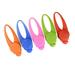 1 Pack Pet LED Pendant Dog Illuminating Necklace Flashing Glow Light Night Collar Pendant Pet Supplies (5Pcs/Packageï¼ŒRed + Green + Pink + Blue + Orange)