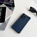 Designed for iPhone 13 Pro Case Cover Hard Cover with Carbon Fiber Finish Military-Grade Drop Protection Compatible with Wireless Charging Ultra Light Cover for iPhone 13 Pro - Darkblue