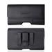 Leather Belt Clip Case Holster Pouch Holder For LG Stylo 5 / LG Stylo 5 with Otterbox Defender / Lifeproof / Battery Case On [Card Cash Holder Inner]