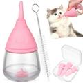 Gongxipen Pet Nursing Bottle Puppy Bottles Kitten Bottles For Nursing With Replaceable Nipples