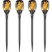 1/2/4pcs Solar Lights Waterproof Flickering Flames Torches Lights Outdoor Solar Light Landscape Decoration Lighting Dusk To Dawn Auto On/Off Security Torch Light For Outside Pathway Patio Yard