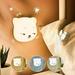 LED Night Light for Children 3M Night Light Night Light Bb Touch Lamp for Bedroom Bedside Lamp with Yellow & White Light & Touch Switch Night Lamp for Sleep