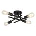 Yueyihe Black Chandelier Chandeliers Pendant Lights Ceiling Lamps Dome Wrought Iron