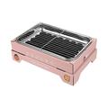 GBAYXJ Barbecue Grill Stainless Portable Disposable Grill Portable Grill Barbecue Grilling Kit For Indoor & Outdoor Cooking Lightweight Ready To Use Instant Grill Set For BBQ Picnic Camping