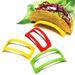 Dinmmgg Tableware Kitchen Supplies Plate Stand Holder 12Pcs Protector Holder Food Plastic Colorful Kitchenï¼ŒDining & Bar