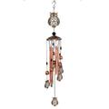 KTMGM Owl Wind Chimes For Outside Owl Gifts For Women Mom Grandma Friend 35IN Windchimes Outdoors Owls Garden Patio Porch Decor