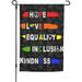 Autism Awareness Garden Flag Outdoor 12 X 18 Inch In A World Where You Can Be Anything Be Kind Flags Gifts Floral Mini Yard House Flags Double-Sided Farmhouse Sign For Home Garden Decoration