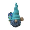 Garden Gnome Statue Magic Garden Gnome Resin Statue Dwarf Resin Statue Collectible Figurines Sculpture Miniature for Home Outdoor Yard Lawn Patio Garden Gnome Decor