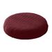 Zonh Round Stool Covers Back Chair Sofa Furniture Protector Polyester Office