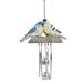 Summer Savings! Outoloxit Bird Wind Chimes Outdoors Wind Chimes with 4 Large Aluminum Tube-s & 2 Bells - Wind Chime Hanging Decor for Garden Patio Backyard Or Porch As Show
