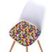 Beppter Chair Cushion Soft Non-Slip Dining Kitchen Chair Cushion Ddigital Printed Cotton Non-Slip Seat Cushion Outdoor Restaurant Garden Cushion