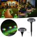 EJWQWQE Solar Ground Lights In Water Proof Solar Garden Lights LED Solar Lights Underground Buried Garden Roadway Outdoor Wall Lamp 8LED