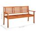 Irfora parcel Bench 59.1 Wood 3-seater Patio Bench -with - Bench Wood Park Lawnwood 59.1in Wood Porch 59.1 -with - Park Lawnwood 59.1 - Bench 59.1in Lawnwood 59.1 -with 3 Seater Bench 1102009a