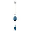 PATLOLLAV Retro Japanese Style Wind Chime Cast-Iron Outdoor Ornament for Garden Patio Hanging Metal Wind-Bell Decoration Gift Blessing Pendant Windchimes and Wind-Catcher Flower & Bird