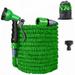 50 Ft Garden Hose Expandable Garden Hose Flexible No-Kink Garden Hose Triple Latex Core with 8 Function Spray Nozzle Extra-Durable Fabric for Garden Cleaning