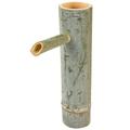 Gongxipen Bamboo Water Fountain Small Bamboo Fountain Bamboo Water Recycling Fountain Decor for Fish Tank