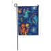 LADDKE with Underwater Pirates Crocodile Octopus Shark Crab Cute Baby Ocean Cart Garden Flag Decorative Flag House Banner 12x18 inch