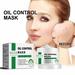 RunJia Salicylic Oil Control Facial Mask Pore Free Deep Cleaning Facial Mask Paste Black Facial Mask Deep Pore Cleaning Moisturizing Oil Control 50g
