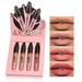 Besaacan Makeup 4 Piece Liquid Lipstick Makeup Set Liquid Long Lasting Non Stick Cup Non Fading Lip Gloss Lip A