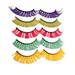 5 Pairs Of False Eyelashes Color Imitation Mink Eye Lashes Natural Three False Eyelashes A Variety Of Stage Makeup 3d Imitation Mink False Eyelashes Soft