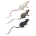 Toy Rats 3 Pcs Simulation Mouse Fake Decorations Childrens Toys Childrenâ€™s Simulated Model Interesting