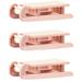 Dollhouse Sleigh 3 Pcs Mini Decorative Accessory Miniature Ornament Childrens Toys Accessories Country Wood