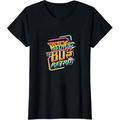 80s-inspired Women s Halloween Costume Tee for Retro Party Fun