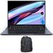 ASUS Zenbook Pro 16X UX7602 Gaming/Business Laptop (Intel i9-13900H 14-Core 16.0in 60 Hz Touch 4K (3840x2400) GeForce RTX 4070 32GB LPDDR5 6000MHz RAM Win 11 Home) with Premium Backpack