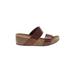 Lola Sabbia for Eric Michael Wedges: Brown Shoes - Women's Size 39