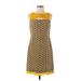 Rag & Bone Casual Dress - Sheath: Yellow Print Dresses - Women's Size 2
