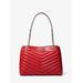 Michael Kors Whitney Medium Quilted Tote Bag Red One Size