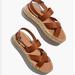 Madewell Shoes | Madewell Women's The Julie Espadrille Sandal Size 8.5 In Brown | Color: Brown/Tan | Size: 8.5