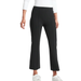 Athleta Pants & Jumpsuits | Athleta Mercurial Crop Flare Pants Black Front Seam Womens M Pull On Dress Pants | Color: Black | Size: M