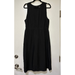J. Crew Dresses | J Crew Women's Size Large Casual Midi Lightweight Black Dress Sleeveless | Color: Black | Size: L