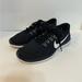 Nike Shoes | Nike Flex Run Women’s Size 6 Black Running Shoes With Fitsole Cushioning | Color: Black/White | Size: 6