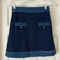 Kate Spade Skirts | Kate Spade Mini Skirt Size 2 Pre Owned Excellent Condition | Color: Blue | Size: 2