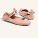 Tory Burch Shoes | Ballet Tory Burch Minnie Two Way Embellished Flats | Color: Pink | Size: 7