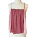 Anthropologie Tops | Anthropologie Floral Tank Top Adjustable Straps Red And Pink Women’s Size Small | Color: Pink/Red | Size: S