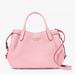 Kate Spade Bags | Kate Spade Dumpling Small Leather Satchel Crossbody | Color: Gold/Pink | Size: 8.6w 7.8" H X 5.2" D