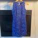 J. Crew Dresses | Jcrew Blue Lace Cocktail Dress | Color: Blue | Size: 0