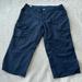 Columbia Pants & Jumpsuits | Columbia Pfg Omni-Shade Navy Omni Shade Capri Pant Women’s Size 14 | Color: Blue | Size: 14