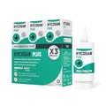 Hycosan Plus - Triple Pack - Preservative Free Eyedrops - Sodium Hyaluronate and Dexpanthenol to Aid in The Natural Healing of Eye Surface Due to Surgery, Injury or Dry Eyes - 3 x 7.5ml