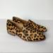 Madewell Shoes | Madewell The Frances Loafers Leopard Printed Calf Hair Women’s Size 5.5 New | Color: Brown | Size: 5.5