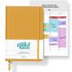 Wilkii Planner For Adults - 90 Day, A5, Weekly & Daily Planner to Increase Productivity & Achieve Goals, Organization with Mindful Exercises, Soft Touch Cloth Cover (Yellow)
