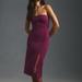 Anthropologie Dresses | Anthropologie Maeve Ribbed Cutout Dress | Color: Purple | Size: Xxs