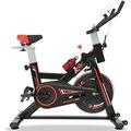 Adjustable Exercise Bike, Home Resistance Bike, Stationary Trainer With Lcd Display And Seat Cushion For Indoor, Training Room, Outdoor Product+BluetoothAPP red