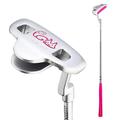 Youth Golf Putter - Lightweight Golf Blade Putter for Kids Boys Girls- Anti-Slip Grip and Graphite Shaft (Pink,9-12Y)