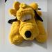 Disney Toys | Disney Parks Pluto Plush Stuffed Animal Yellow Dog Green Collar 15" Mickey Mouse | Color: Yellow | Size: Osbb